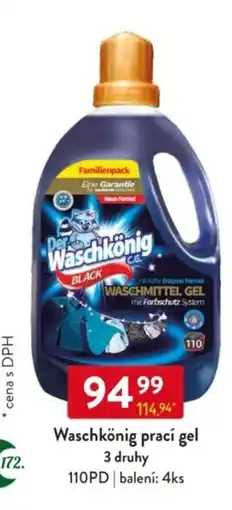 Qanto Waschkönig prací gel nabídka