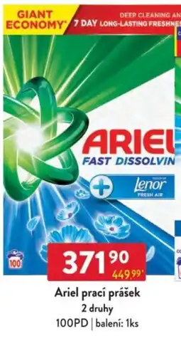 Qanto Ariel prací prášek nabídka