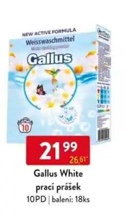 Qanto Gallus White prací prášek nabídka