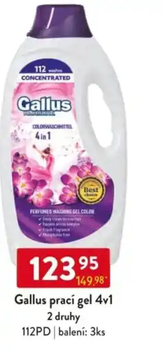 Qanto Gallus prací gel 4v1 nabídka