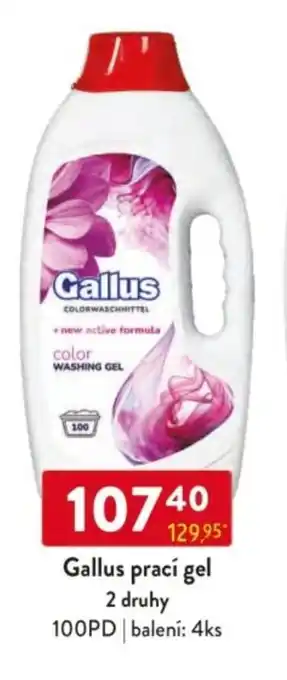 Qanto Gallus prací gel nabídka