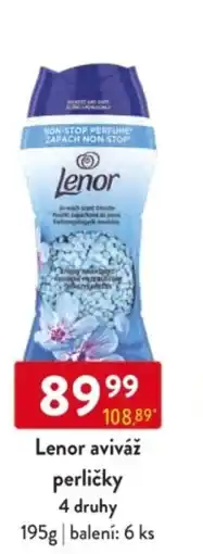 Qanto Lenor aviváž perličky nabídka