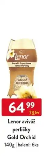 Qanto Lenor aviváž perličky Gold Orchid nabídka
