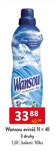 Qanto Wansou aviváž nabídka