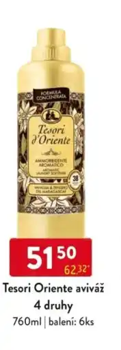 Qanto Tesori Oriente aviváž nabídka