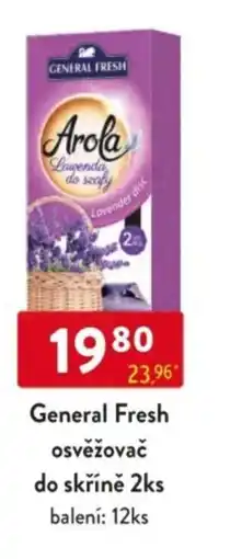 Qanto General Fresh osvěžovač do skříně nabídka