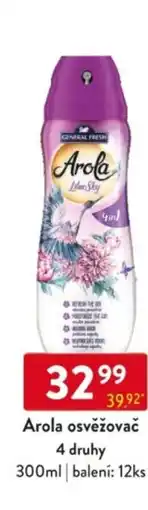 Qanto Arola osvěžovač nabídka