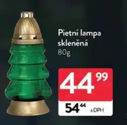 Qanto Pietní lampa skleněná nabídka