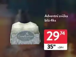 Qanto Adventní svíčka bílá nabídka