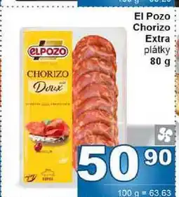 Jip Chorizo Extra plátky 80 g nabídka