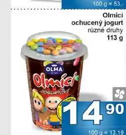 Jip Olmici ochucený jogurt různé druhy 113 g nabídka