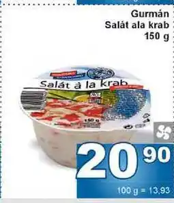 Jip Gurmán Salát ala krab 150 g nabídka