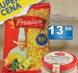 Jip Premium bezvaječné těstoviny různě druhy 400 g nabídka