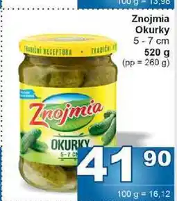 Jip Znojmia Okurky 5-7 cm 520 g nabídka