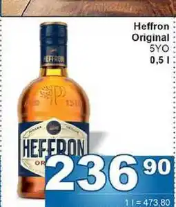 Jip Heffron Original 5YO 0,5l nabídka