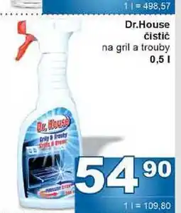 Jip Dr.House čistič na gril a trouby 0,5l nabídka