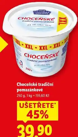 Lidl Choceňské tradiční pomazánkové, 250 g nabídka