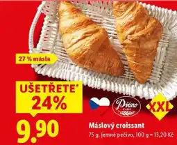 Lidl Máslový croissant, 75 g nabídka