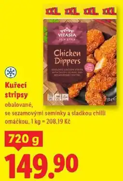 Lidl Kuřecí stripsy, 720 g nabídka