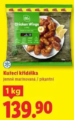 Lidl Kuřecí křidélka, 1 kg nabídka