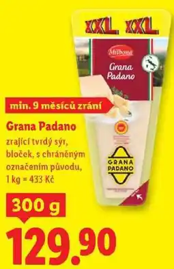 Lidl Grana Padano, 300 g nabídka