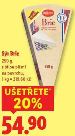 Lidl Sýr Brie, 250 g nabídka