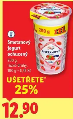 Lidl Smetanový jogurt ochucený, 200 g nabídka