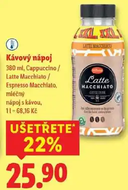 Lidl Kávový nápoj, 380 ml nabídka