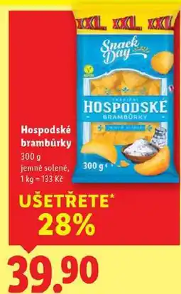 Lidl Hospodské brambůrky, 300 g nabídka