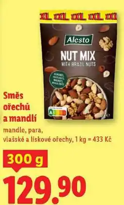 Lidl Směs ořechů a mandlí, 300 g nabídka