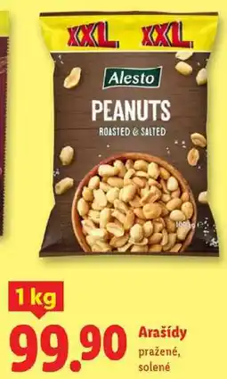 Lidl Arašídy, 1 kg nabídka