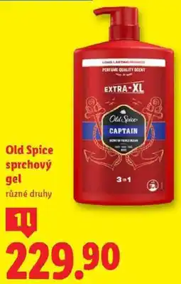 Lidl Old Spice sprchový gel, 1 l nabídka