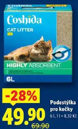 Lidl Podestýlka pro kočky, 6 l nabídka