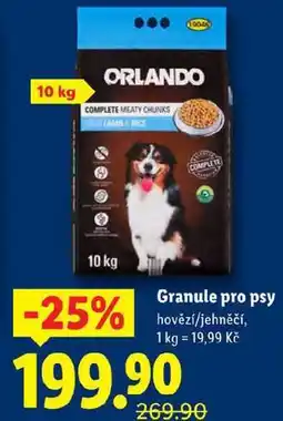 Lidl Granule pro psy, 10 kg nabídka