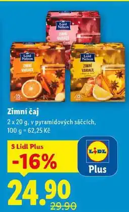 Lidl Zimní čaj, 2x 20 g nabídka