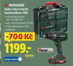 Lidl Sada s aku vrtacím šroubovákem, 2Ah nabídka