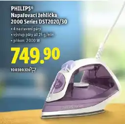 Lidl PHILIPS Napařovací žehlička 2000 Series DST2020/30 nabídka