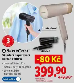 Lidl Skládací napařovací kartáč 1 200 W nabídka