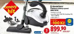 Lidl Podlahový sáčkový vysavač SBBK 700 W nabídka