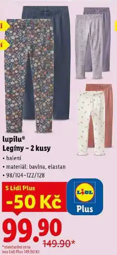 Lidl lupilu Legíny - 2 kusy nabídka