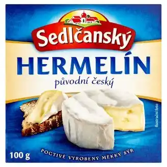 Sedlčanský Hermelín 100g, vybrané druhy