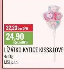 Ratio LÍZÁTKO KYTICE KISS&LOVE 4x10g nabídka
