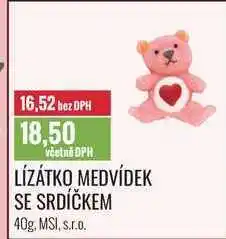 Ratio LÍZÁTKO MEDVÍDEK SE SRDÍČKEM 40g nabídka