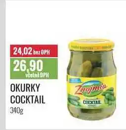 Ratio OKURKY COCKTAIL 340g nabídka