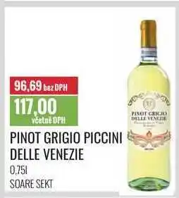 Ratio PINOT GRIGIO PICCINI DELLE VENEZIE 0,75l nabídka