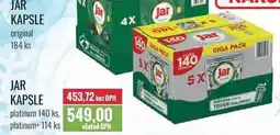 Ratio JAR KAPSLE 140 ks/114 ks nabídka