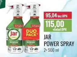 Ratio JAR POWER SPRAY 2x500 ml nabídka