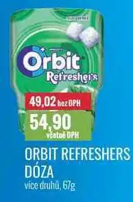 Ratio ORBIT REFRESHERS DOZA 67g nabídka