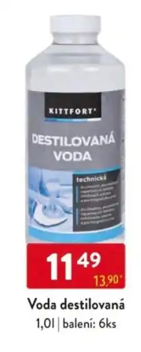 Qanto Voda destilovaná nabídka