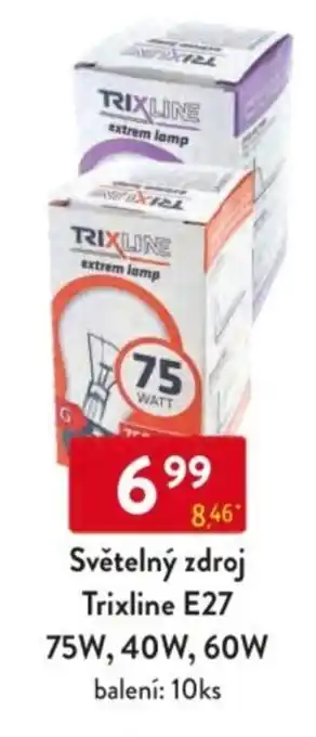 Qanto Světelný zdroj Trixline E27 75W, 40W, 60W nabídka